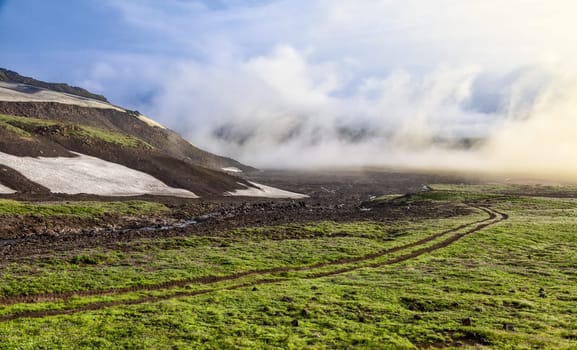 Nature of Kamchatka. Landscapes and magnificent views of the Kamchatka Peninsula.