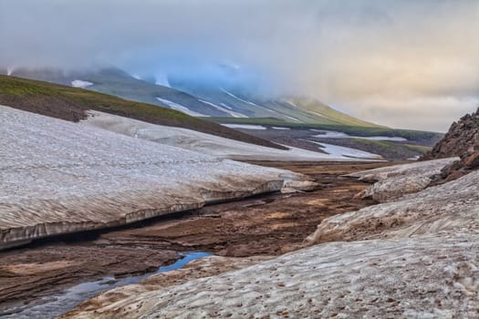 Nature of Kamchatka. Landscapes and magnificent views of the Kamchatka Peninsula.