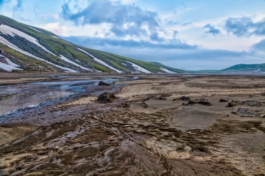 Nature of Kamchatka. Landscapes and magnificent views of the Kamchatka Peninsula.