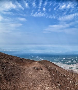 Nature of Kamchatka. Landscapes and magnificent views of the Kamchatka Peninsula.
