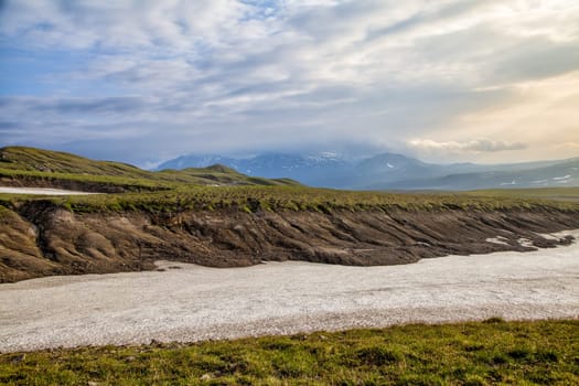 Nature of Kamchatka. Landscapes and magnificent views of the Kamchatka Peninsula.