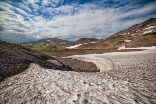 Nature of Kamchatka. Landscapes and magnificent views of the Kamchatka Peninsula.