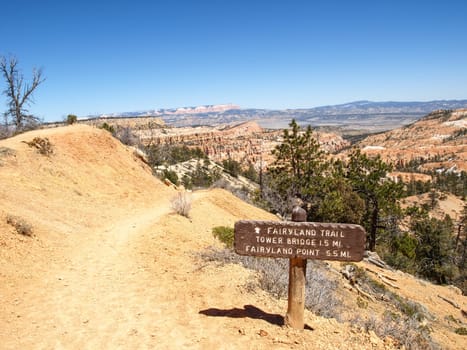 The Bryce Canyon National Park, Utah, United States