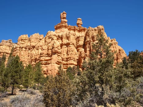 The Bryce Canyon National Park, Utah, United States