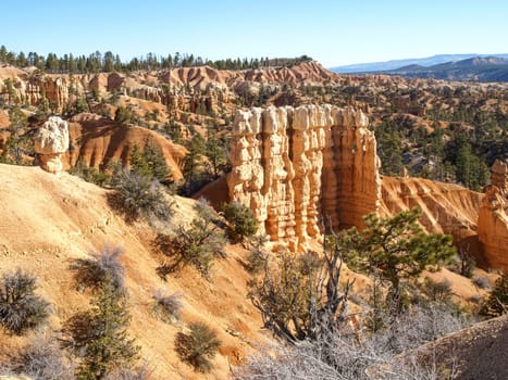 The Bryce Canyon National Park, Utah, United States