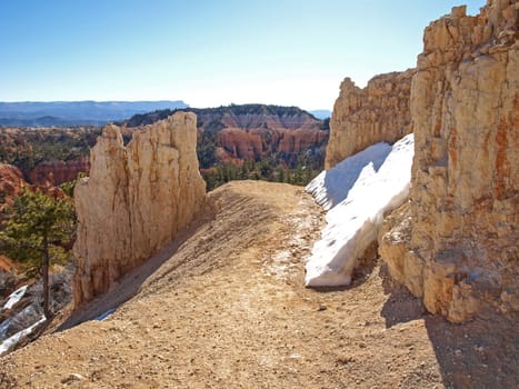 The Bryce Canyon National Park, Utah, United States