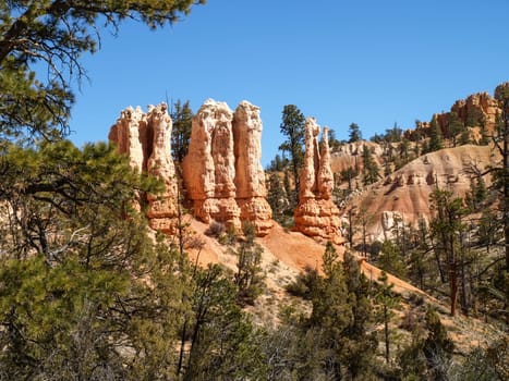 The Bryce Canyon National Park, Utah, United States