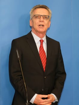 Federal Minister of the Interior Thomas de Maizière (CDU) visits the Competence Center Return of the Magdeburg City Mission on 21.02.2017