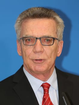 Federal Minister of the Interior Thomas de Maizière (CDU) visits the Competence Center Return of the Magdeburg City Mission on 21.02.2017