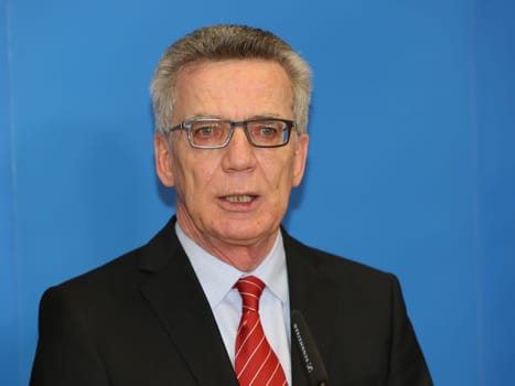 Federal Minister of the Interior Thomas de Maizière (CDU) visits the Competence Center Return of the Magdeburg City Mission on 21.02.2017