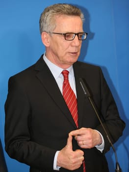 Federal Minister of the Interior Thomas de Maizière (CDU) visits the Competence Center Return of the Magdeburg City Mission on 21.02.2017