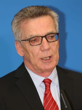 Federal Minister of the Interior Thomas de Maizière (CDU) visits the Competence Center Return of the Magdeburg City Mission on 21.02.2017