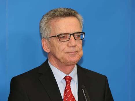 Federal Minister of the Interior Thomas de Maizière (CDU) visits the Competence Center Return of the Magdeburg City Mission on 21.02.2017