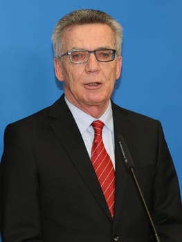 Federal Minister of the Interior Thomas de Maizière (CDU) visits the Competence Center Return of the Magdeburg City Mission on 21.02.2017