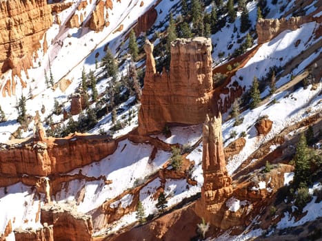 The Bryce Canyon National Park, Utah, United States