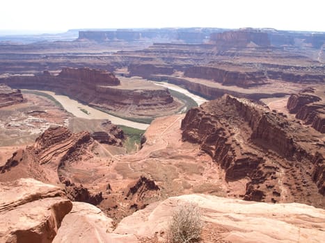 Dead Horse Point, Colorado river, Utah USA