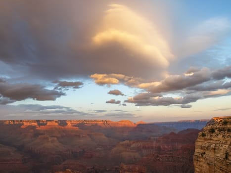The Grand Canyon. Views of the canyon, the landscape and nature.