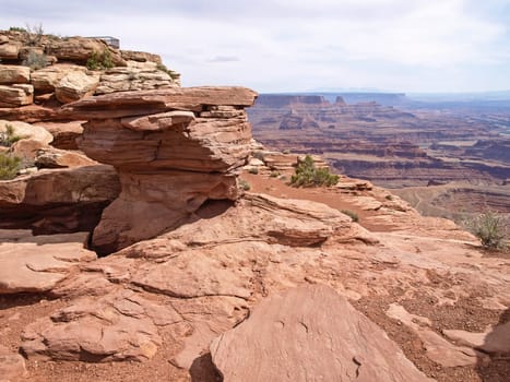 Dead Horse Point, Colorado river, Utah USA