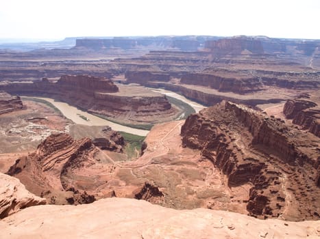 Dead Horse Point, Colorado river, Utah USA