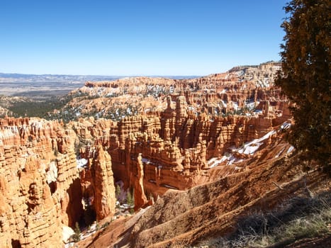 The Bryce Canyon National Park, Utah, United States