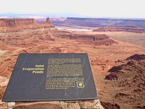 Utah, USA - July 21, 2016: Dead Horse Point Colorado river Utah USA