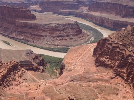 Dead Horse Point, Colorado river, Utah USA