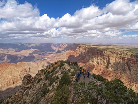 The Grand Canyon. Views of the canyon, the landscape and nature.