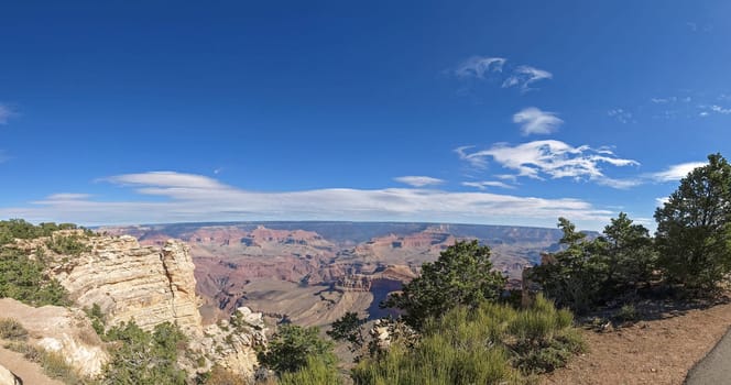 The Grand Canyon. Views of the canyon, the landscape and nature.