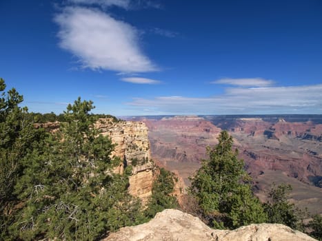 The Grand Canyon. Views of the canyon, the landscape and nature.