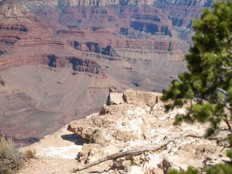The Grand Canyon. Views of the canyon, the landscape and nature.