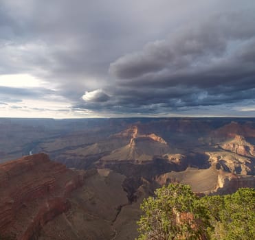The Grand Canyon. Views of the canyon, the landscape and nature.