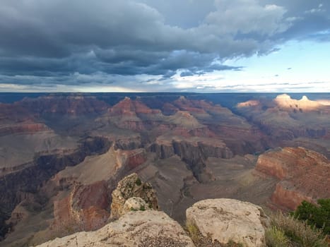 The Grand Canyon. Views of the canyon, the landscape and nature.