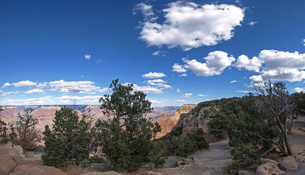 The Grand Canyon. Views of the canyon, the landscape and nature.