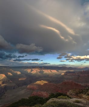 The Grand Canyon. Views of the canyon, the landscape and nature.