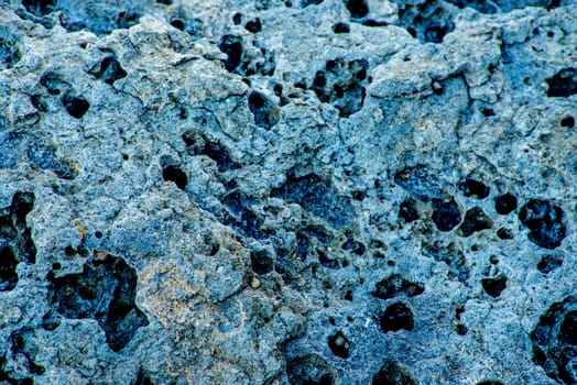 Volcanic rock,close-up of the surface