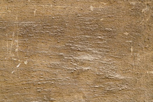 dirty façade of an old house