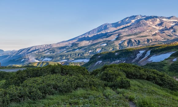 Nature of Kamchatka. Landscapes and magnificent views of the Kamchatka Peninsula.