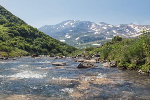 Nature of Kamchatka. Landscapes and magnificent views of the Kamchatka Peninsula.