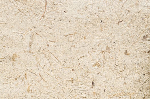 Mulberry paper with dried grass texture used for a background.
