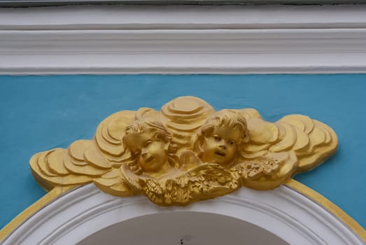 Saint-Petersburg, Russia - August 12, 2016: City of St. Pererburge. The palaces and architecture of the city. Buildings of historical part of the city.