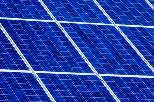 Photovoltaic solar cell panels as renewable energy source