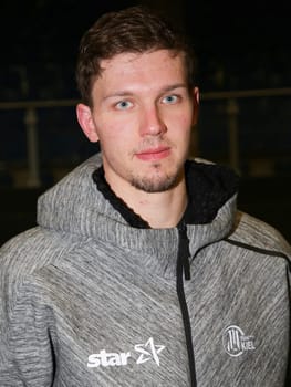 Christian Dissinger (THW Kiel) after the DKB Handball Bundesliga match -Season 2016-17 SC Magdeburg - THW Kiel