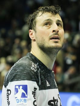 Domagoj Duvnjak (THW Kiel) during the DKB Handball Bundesliga match 2016-2017,SC Magdeburg against THW Kiel