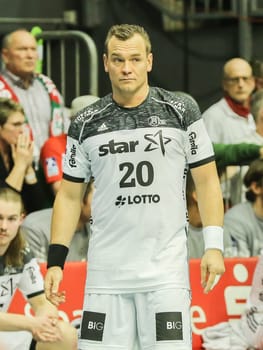 Christian Zeitz (THW Kiel) during the DKB Handball-Bundesliga match 2016-2017,SC Magdeburg against THW Kiel