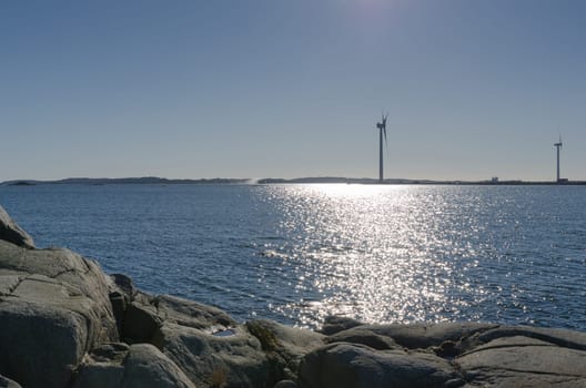 outside Gothenburgs harbour on the swedish west-coast the place is Arendal