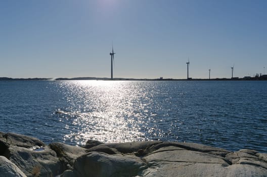 outside Gothenburgs harbour on the swedish west-coast the place is Arendahl