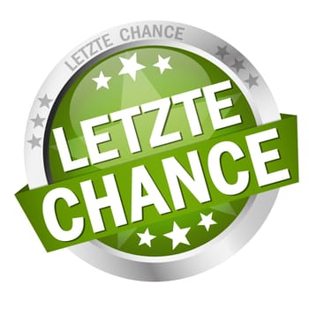 colored button with banner and text last chance