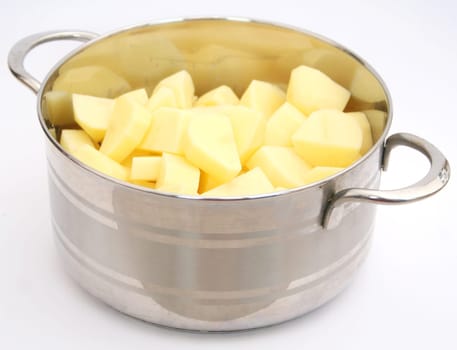 Boiled potatoes