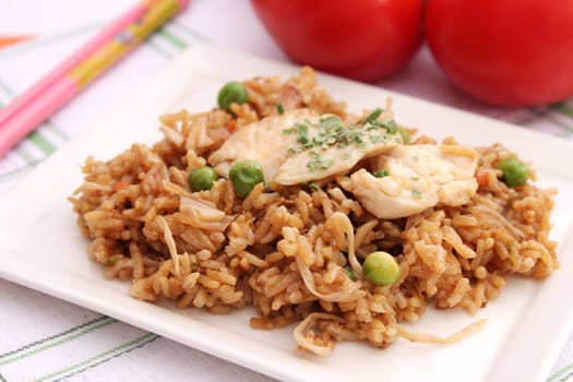 Chinese rice dish