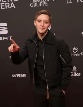 Jonas Nay,. Presentation of the GOLDEN CAMERA 2017 at Messe Hamburg